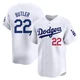Brett Butler ＃22 Los Angeles Dodgers Limited Men's White 2024 World Tour Seoul Series Home Jersey