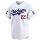 Brett Butler ＃22 Los Angeles Dodgers Limited Men's White 2024 World Tour Seoul Series Home Jersey