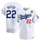 Brett Butler ＃22 Los Angeles Dodgers Limited Men's White Home 2024 World Series Jersey