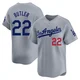 Brett Butler ＃22 Los Angeles Dodgers Limited Youth Gray Away Jersey