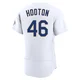 Burt Hooton ＃46 Los Angeles Dodgers Authentic Men's Gold White 2026 Collection Jersey