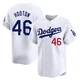Burt Hooton ＃46 Los Angeles Dodgers Limited Youth White Home Jersey