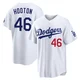 Burt Hooton ＃46 Los Angeles Dodgers Limited Youth White Home Stadium Jersey