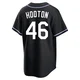 Burt Hooton ＃46 Los Angeles Dodgers Replica Youth Black Fashion Out Jersey