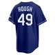 Charlie Hough ＃49 Los Angeles Dodgers Limited Youth Royal Alternate Stadium Jersey