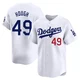 Charlie Hough ＃49 Los Angeles Dodgers Limited Youth White Home Jersey