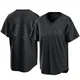 Charlie Hough ＃49 Los Angeles Dodgers Replica Men's Black Pitch Fashion Jersey