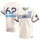 Chayce McDermott ＃62 Los Angeles Dodgers Limited Men's Cream 2024 City Connect World Series Champions Jersey