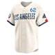 Chayce McDermott ＃62 Los Angeles Dodgers Limited Men's Cream 2024 City Connect World Series Champions Jersey