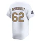 Chayce McDermott ＃62 Los Angeles Dodgers Limited Youth Gold White 2025 Collection Jersey