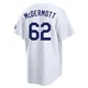 Chayce McDermott ＃62 Los Angeles Dodgers Limited Youth White Home Stadium Jersey
