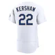 Clayton Kershaw ＃22 Los Angeles Dodgers Authentic Men's Gold White 2026 Collection Jersey
