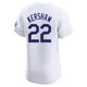 Clayton Kershaw ＃22 Los Angeles Dodgers Elite Men's White Home Jersey