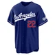 Clayton Kershaw ＃22 Los Angeles Dodgers Limited Men's Royal Alternate Stadium Jersey