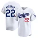 Clayton Kershaw ＃22 Los Angeles Dodgers Limited Men's White Home 2024 World Series Champions Jersey