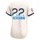 Clayton Kershaw ＃22 Los Angeles Dodgers Limited Women's Cream 2024 City Connect Jersey