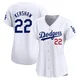 Clayton Kershaw ＃22 Los Angeles Dodgers Limited Women's White Home Jersey