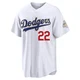 Clayton Kershaw ＃22 Los Angeles Dodgers Limited Youth Gold White 2026 Collection Stadium Jersey