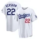 Clayton Kershaw ＃22 Los Angeles Dodgers Limited Youth White Home Stadium Jersey