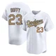 Danny Duffy ＃23 Los Angeles Dodgers Limited Youth Gold White 2025 Collection Jersey