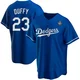 Danny Duffy ＃23 Los Angeles Dodgers Replica Youth Royal Alternate 2024 World Series Jersey