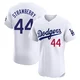 Darryl Strawberry ＃44 Los Angeles Dodgers Elite Men's White Home Jersey