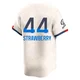 Darryl Strawberry ＃44 Los Angeles Dodgers Limited Men's Cream 2024 City Connect Jersey