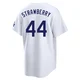 Darryl Strawberry ＃44 Los Angeles Dodgers Limited Men's White Home Stadium Jersey