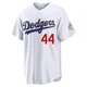 Darryl Strawberry ＃44 Los Angeles Dodgers Limited Youth Gold White 2026 Collection Stadium Jersey