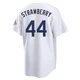 Darryl Strawberry ＃44 Los Angeles Dodgers Limited Youth Gold White 2026 Collection Stadium Jersey