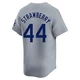 Darryl Strawberry ＃44 Los Angeles Dodgers Limited Youth Gray Away Jersey