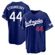 Darryl Strawberry ＃44 Los Angeles Dodgers Limited Youth Royal Alternate Stadium Jersey