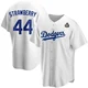 Darryl Strawberry ＃44 Los Angeles Dodgers Replica Youth White Home 2024 World Series Jersey