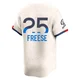 David Freese ＃25 Los Angeles Dodgers Limited Men's Cream 2024 City Connect Jersey