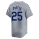 David Freese ＃25 Los Angeles Dodgers Limited Men's Gray Away Jersey