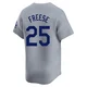 David Freese ＃25 Los Angeles Dodgers Limited Youth Gray Away 2024 World Series Jersey