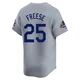 David Freese ＃25 Los Angeles Dodgers Limited Youth Gray Away World Series Champions Jersey