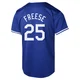 David Freese ＃25 Los Angeles Dodgers Limited Youth Royal Alternate 2024 World Series Jersey