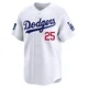 David Freese ＃25 Los Angeles Dodgers Limited Youth White 2024 World Tour Seoul Series Home Jersey