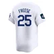 David Freese ＃25 Los Angeles Dodgers Limited Youth White 2024 World Tour Seoul Series Home Jersey