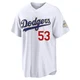 Don Drysdale ＃53 Los Angeles Dodgers Limited Youth Gold White 2026 Collection Stadium Jersey