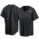 Don Drysdale ＃53 Los Angeles Dodgers Replica Men's Black Pitch Fashion 2024 World Series Jersey