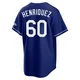 Edgardo Henriquez ＃60 Los Angeles Dodgers Limited Men's Royal Alternate Stadium Jersey