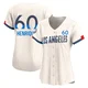Edgardo Henriquez ＃60 Los Angeles Dodgers Limited Women's Cream 2024 City Connect Jersey