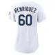 Edgardo Henriquez ＃60 Los Angeles Dodgers Limited Women's Gold White 2026 Collection Stadium Jersey