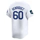 Edgardo Henriquez ＃60 Los Angeles Dodgers Limited Youth White 2024 World Tour Seoul Series Home Jersey