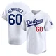 Edgardo Henriquez ＃60 Los Angeles Dodgers Limited Youth White Home Jersey