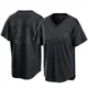 Edgardo Henriquez ＃60 Los Angeles Dodgers Replica Youth Black Pitch Fashion Jersey