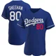 Emmet Sheehan ＃80 Los Angeles Dodgers Authentic Men's Royal Alternate Jersey