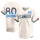 Emmet Sheehan ＃80 Los Angeles Dodgers Limited Men's Cream 2024 City Connect Jersey